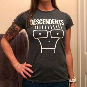 Women’s Descendents punk band tee shirt - NEW